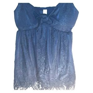 Lace tank top